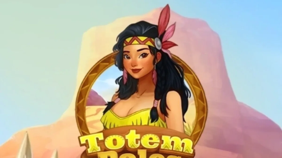 Totem Poles slot machine com símbolos de animais e totens